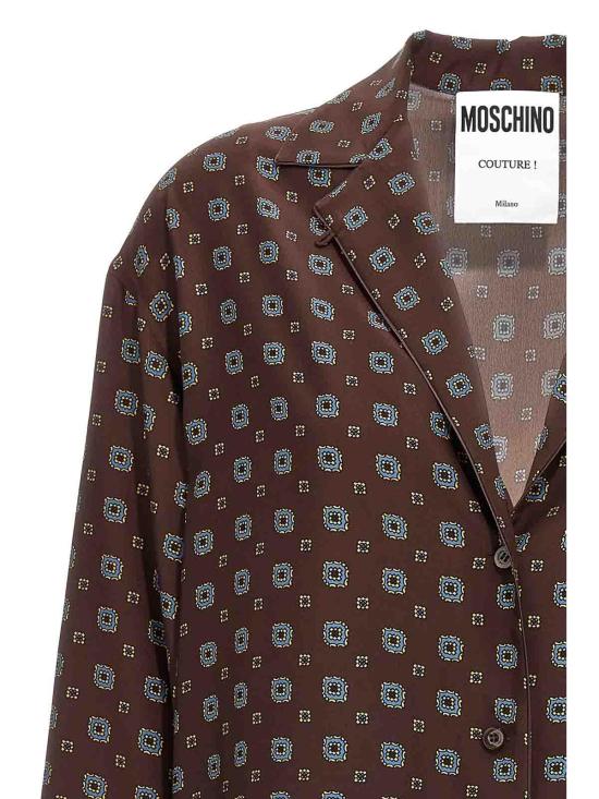  모스키노 셔츠 020554551102 Brown - MOSCHINO