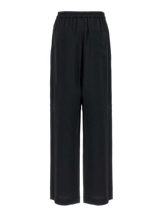 25FW 모스키노 스트레이트 팬츠 031954338555 Black - MOSCHINO