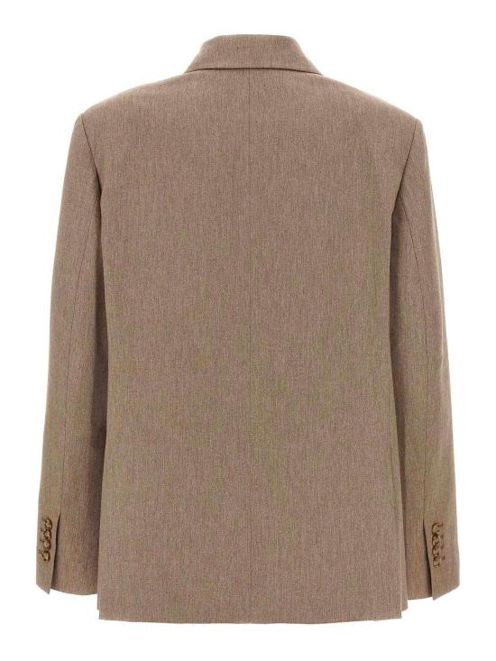 25FW 안다마네 수트 자켓 T163007ATNV115SANDMELANGE Beige - ANDAMANE