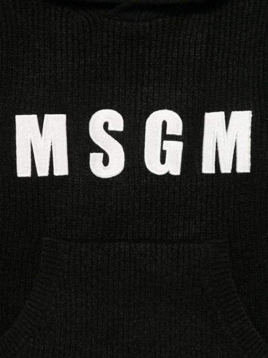 24FW [키즈] 엠에스지엠 트레이닝 상의 F4MSJUJP076 110 NERO - MSGM