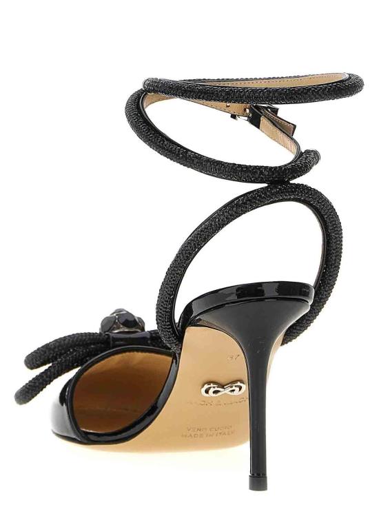 25FW 마흐앤마흐 힐/펌프스 PF24S079285PATBLK Black - MACH&MACH