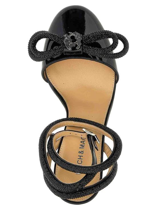 25FW 마흐앤마흐 힐/펌프스 PF24S079285PATBLK Black - MACH&MACH