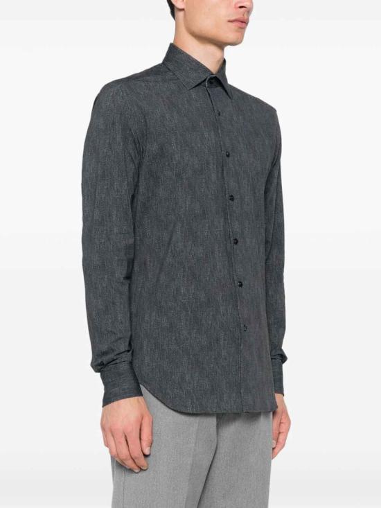  싸쿠스 긴팔 셔츠 ACT531ML71621001 Black - XACUS