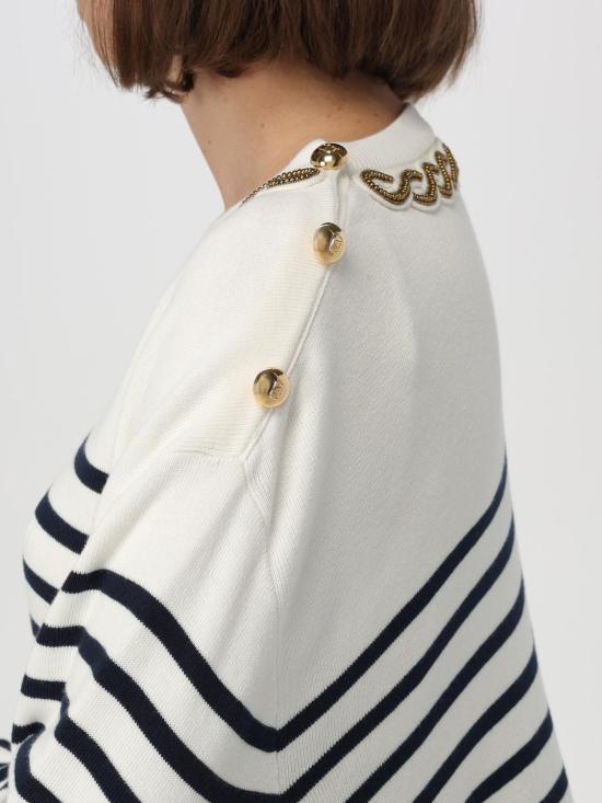 25FW 발렌티노 가라바니 스웨터 5B3KC58C8PC 671 Navy - VALENTINO GARAVANI