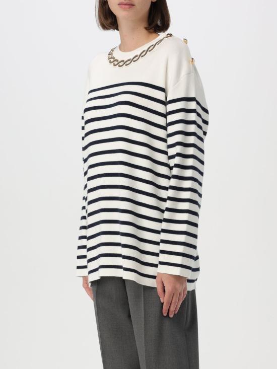 25FW 발렌티노 가라바니 스웨터 5B3KC58C8PC 671 Navy - VALENTINO GARAVANI