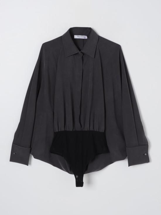 24FW 막스마라 후드 티셔츠 2421116213600 015 Grey - MAX MARA