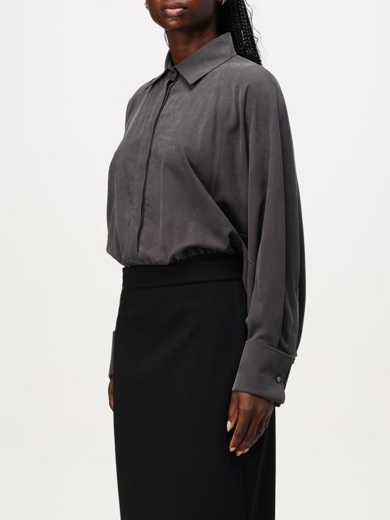 24FW 막스마라 후드 티셔츠 2421116213600 015 Grey - MAX MARA