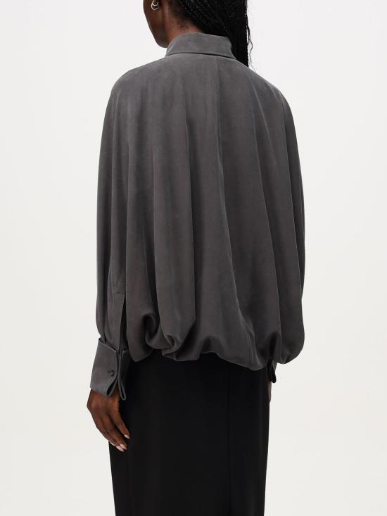 24FW 막스마라 후드 티셔츠 2421116213600 015 Grey - MAX MARA