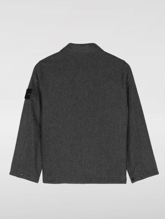 25FW [키즈] 스톤 아일랜드 캐주얼 자켓 811610504 V0M67 Grey - STONE ISLAND