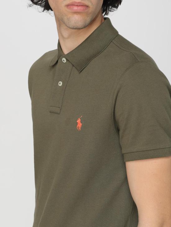 25FW 폴로 랄프로렌 폴로 티셔츠 710795080017 Olive - POLO RALPH LAUREN