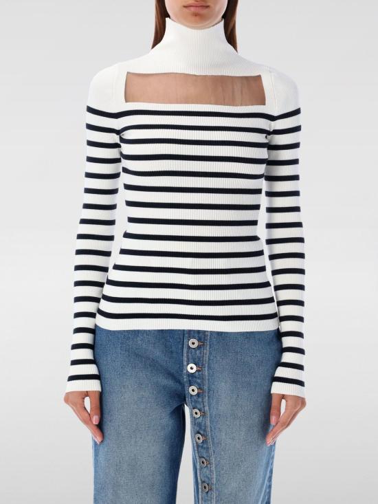  장 폴 고티에 터틀넥 2430FPL066M063 0159 White