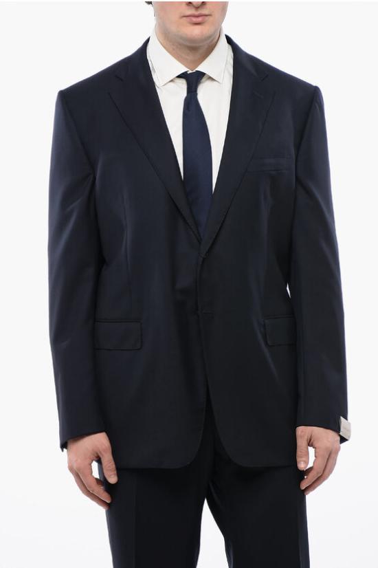  꼬르넬리아니 수트 세트 837812 9118060 001 Blue - CORNELIANI