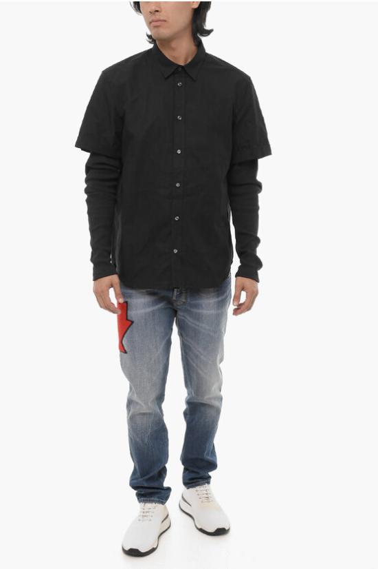  디젤 반팔 셔츠 A04013 0PCAL 9XX - DIESEL