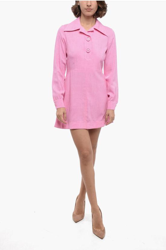  아미 숏 원피스 FDR005 VI0003 661 Pink