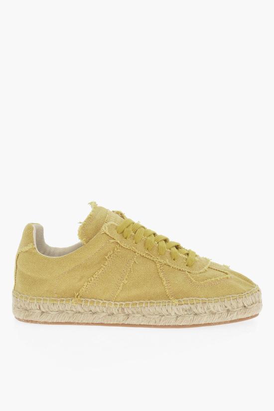 마르지엘라 스니커즈 S58WS0214 P4751 T2126 Yellow - MAISON MARGIELA