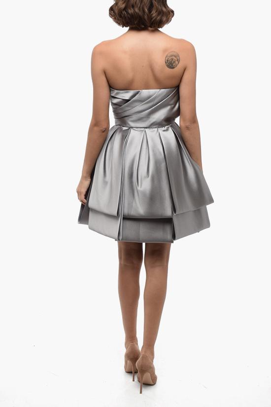  알베르타 페레티 숏 원피스 A0421 6625 0490 Gray - ALBERTA FERRETTI
