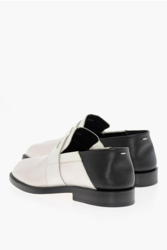  마르지엘라 로퍼 S39WR0021 P2820 H1527 Black White - MAISON MARGIELA