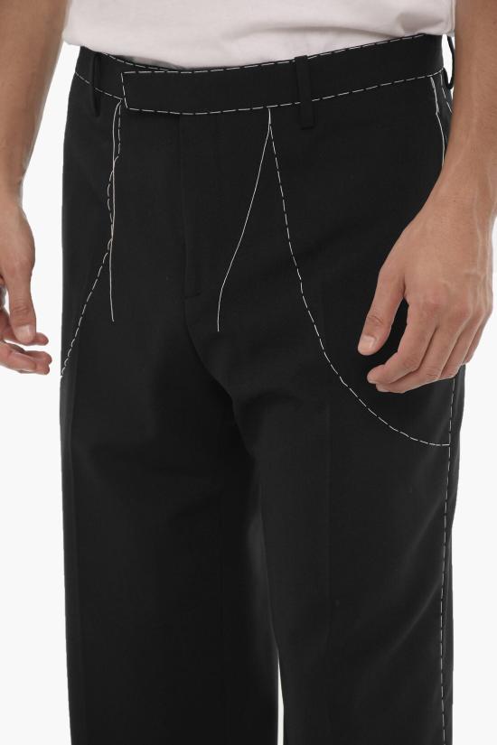  오프화이트 트레이닝/조거 팬츠 OMCO016S23FAB0031001 - OFF WHITE