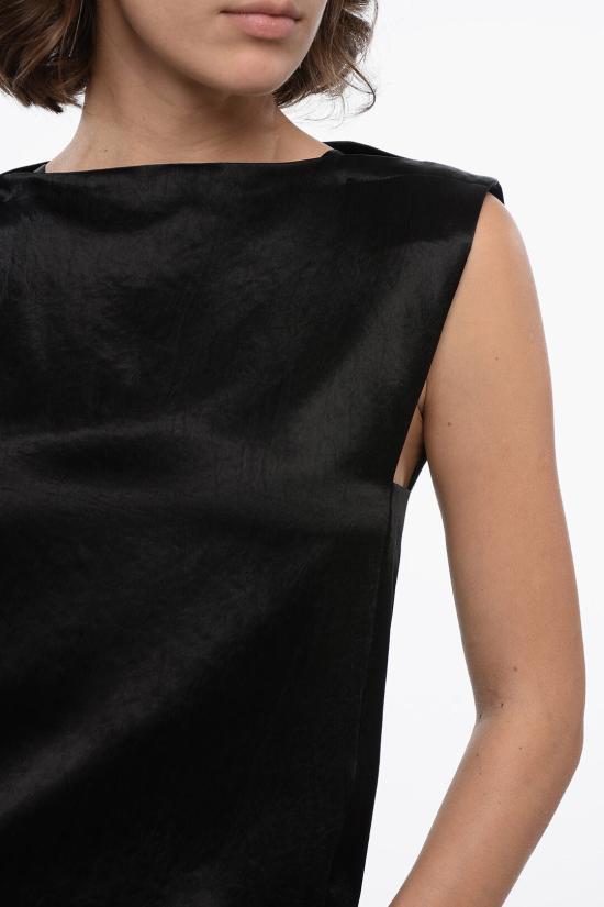  질샌더 민소매 티셔츠 J03NC0129 J75051 001 Black - JIL SANDER