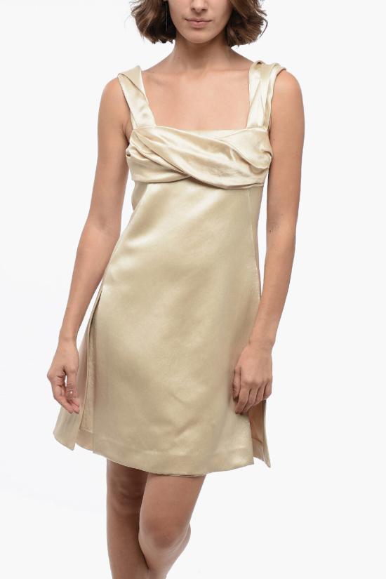  질샌더 숏 원피스 J03CT0104 JTN185 274 Beige - JIL SANDER