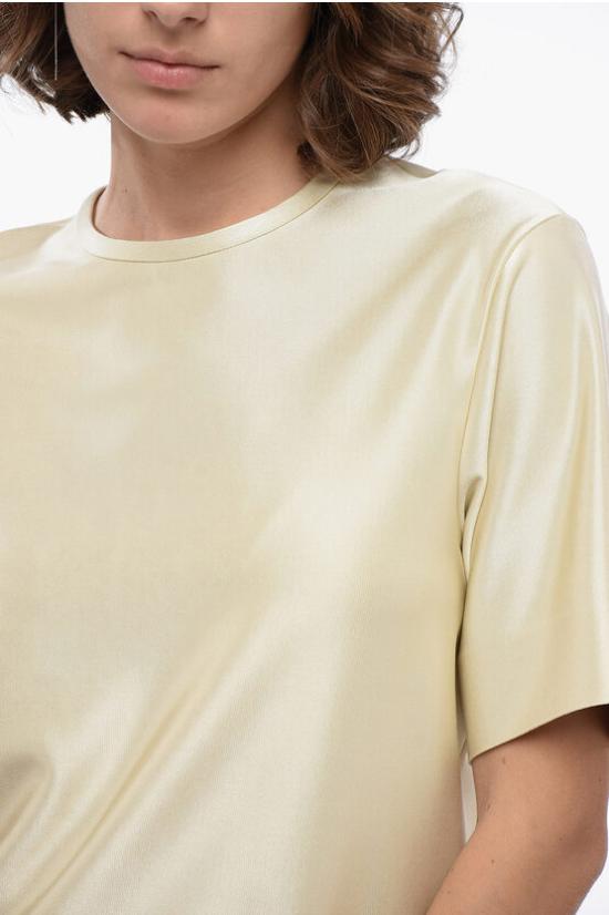  질샌더 반팔 티셔츠 J03GC0101 J20043 274 Beige - JIL SANDER