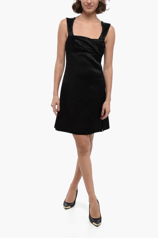  질샌더 숏 원피스 J03CT0104 JTN185 001 Black