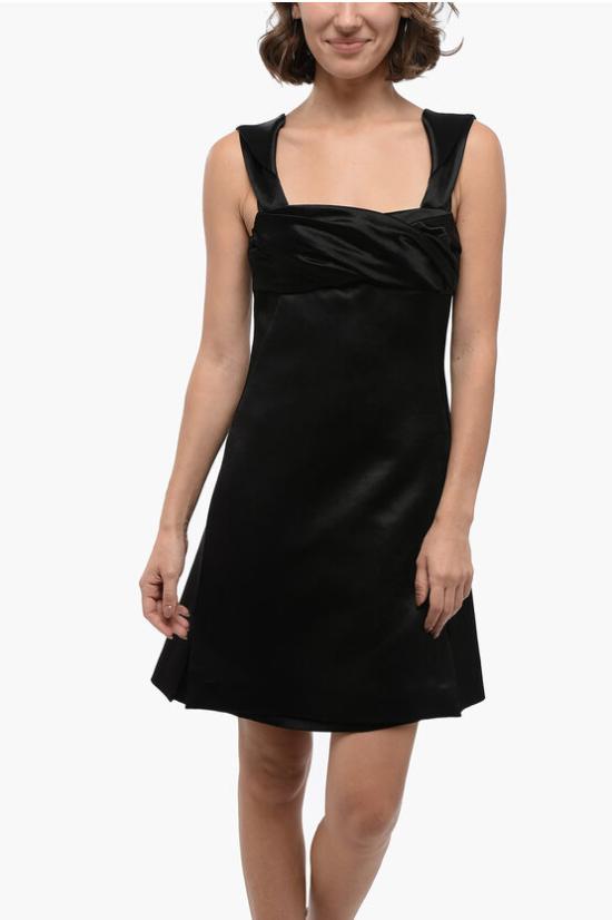  질샌더 숏 원피스 J03CT0104 JTN185 001 Black - JIL SANDER