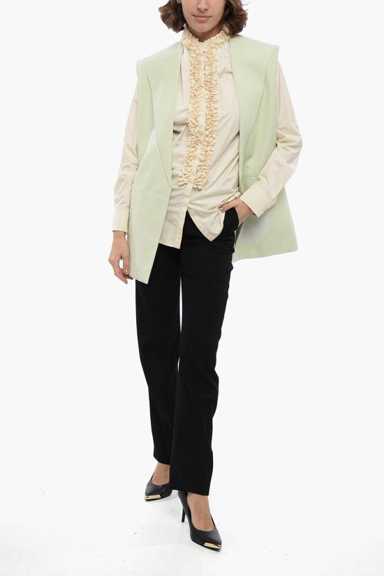  질샌더 수트 자켓 J03BN0110 J65023 333 Green - JIL SANDER