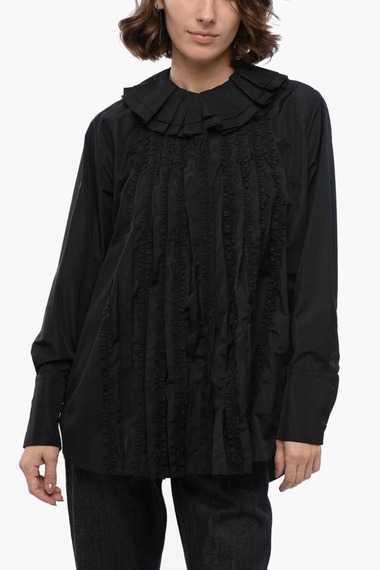  질샌더 셔츠 J01DL0102 J70097 001 Black