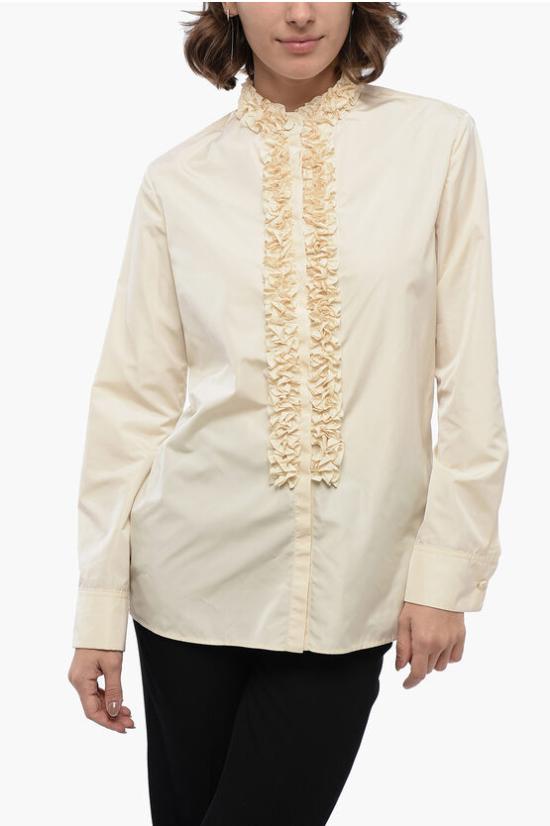  질샌더 블라우스 J01DL0101 J70097 274 White