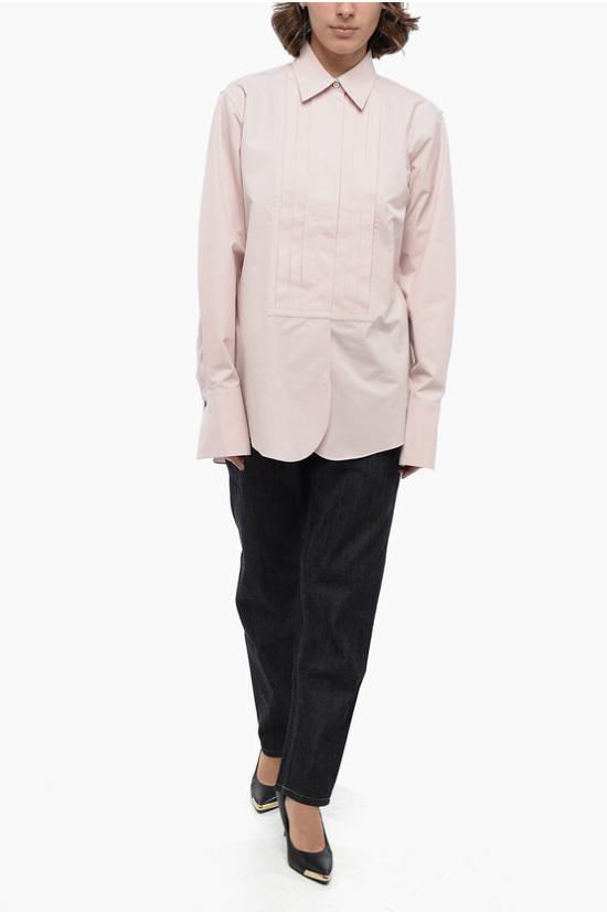  질샌더 블라우스 J01DL0103 J45002 680 Pink - JIL SANDER