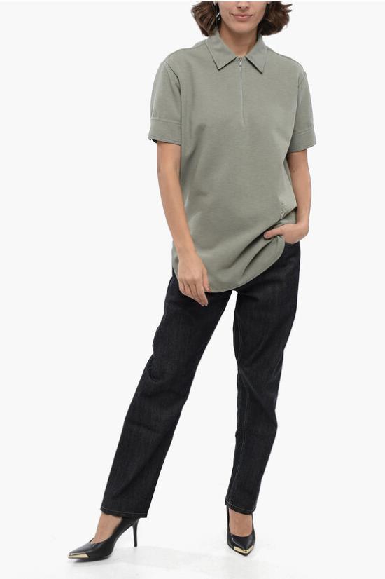  질샌더 반팔 티셔츠 J02DR0001 J20018 444 Green - JIL SANDER