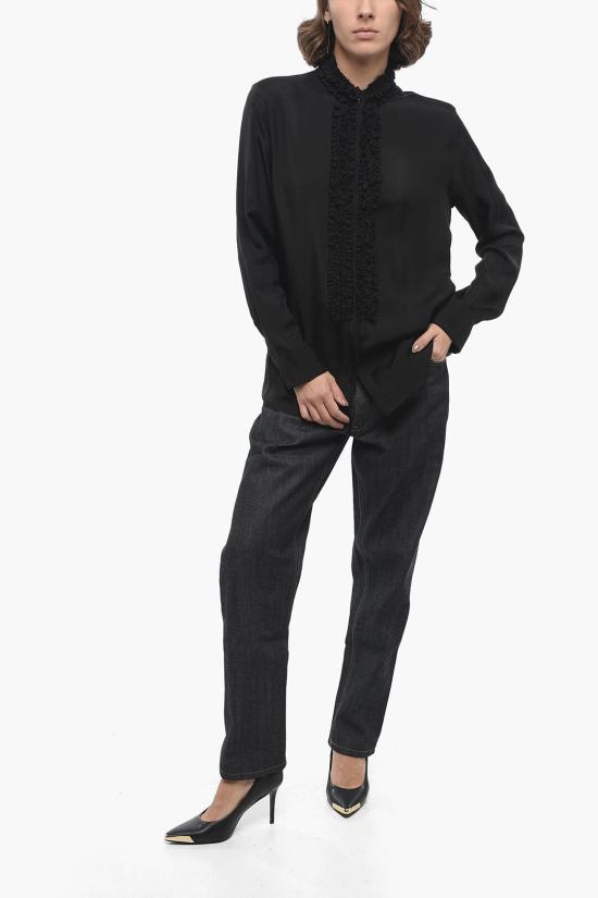  질샌더 블라우스 J01DL0107 J65052 001 Black - JIL SANDER