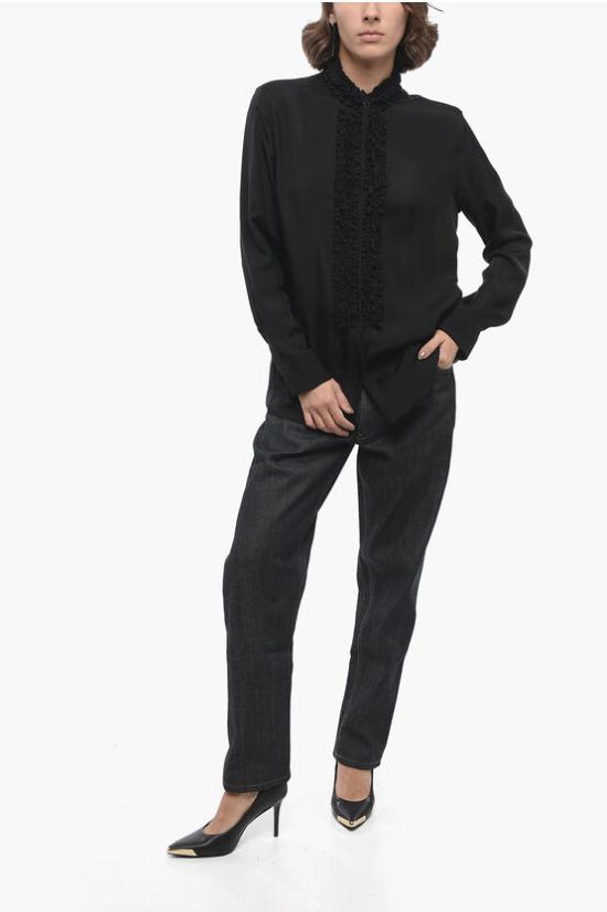  질샌더 블라우스 J01DL0107 J65052 001 Black - JIL SANDER