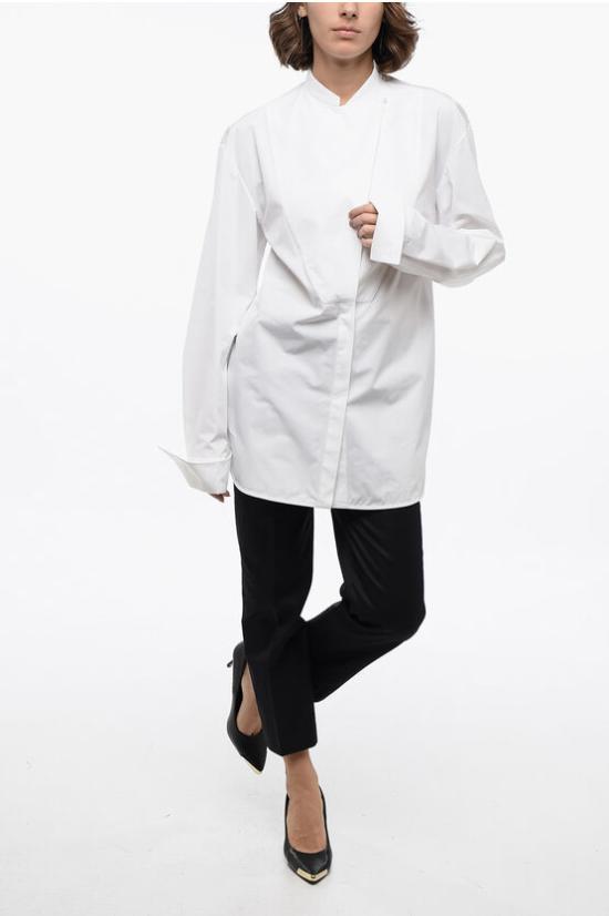 질샌더 블라우스 J02DL0101 J45002 100 White - JIL SANDER