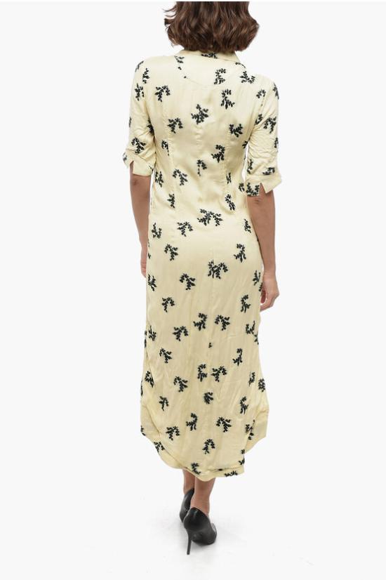  질샌더 미디 원피스 J02CT0131 J66282 293 Yellow - JIL SANDER