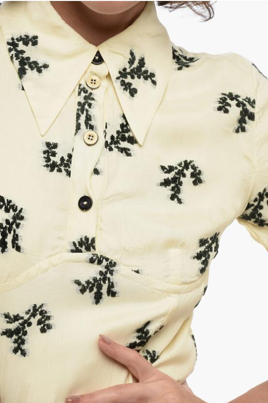  질샌더 미디 원피스 J02CT0131 J66282 293 Yellow - JIL SANDER