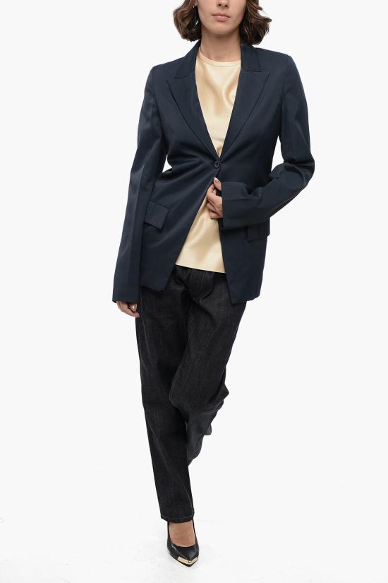  질샌더 수트 자켓 J02BN0108 J65086 022 Blue - JIL SANDER