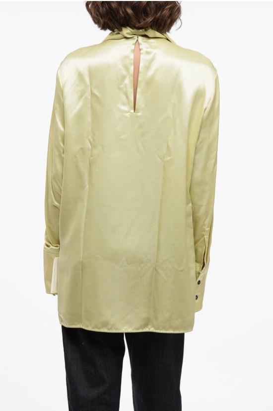  질샌더 블라우스 J52NC0004 J66147 337 Yellow - JIL SANDER