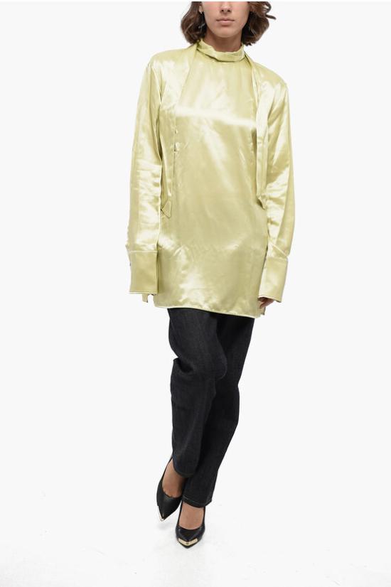  질샌더 블라우스 J52NC0004 J66147 337 Yellow - JIL SANDER