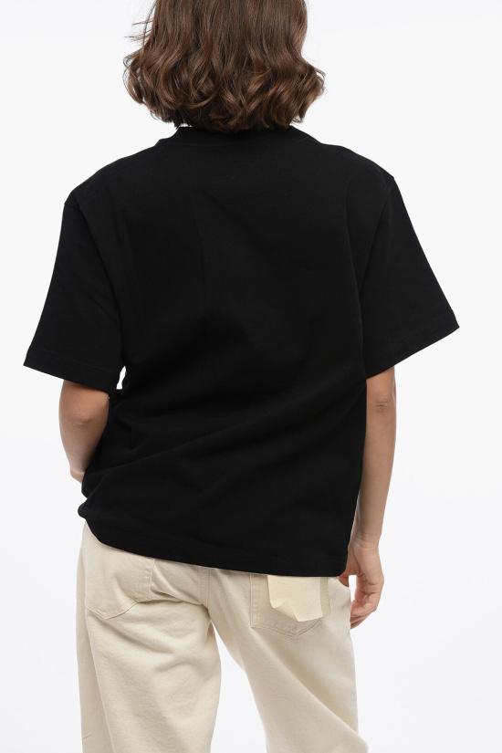  질샌더 반팔 티셔츠 J53GC0002 J20035 001 Black - JIL SANDER