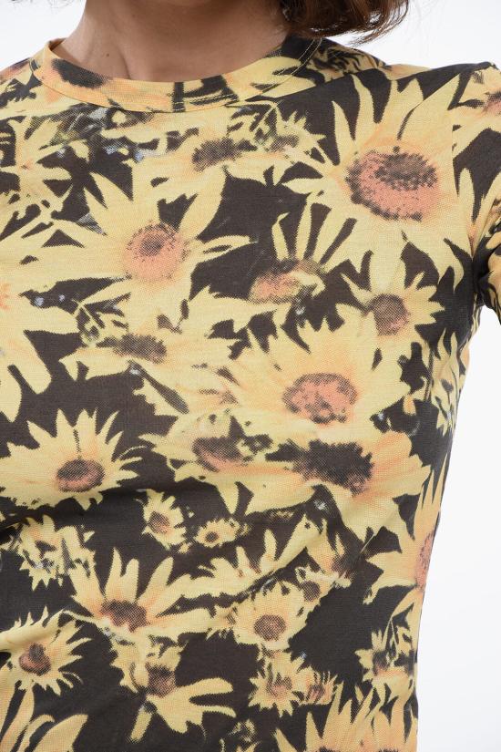  질샌더 긴팔 티셔츠 J40GC0109 J20029 773 Yellow - JIL SANDER