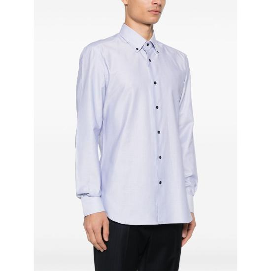  마짜렐리 긴팔 셔츠 CST 712 B055 BLUE - MAZZARELLI