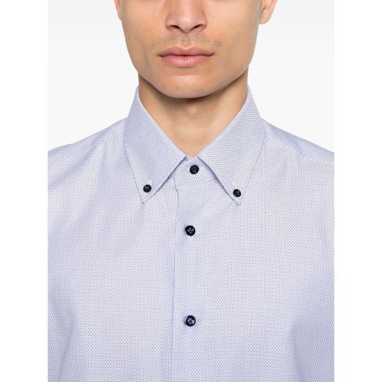  마짜렐리 긴팔 셔츠 CST 712 B055 BLUE - MAZZARELLI