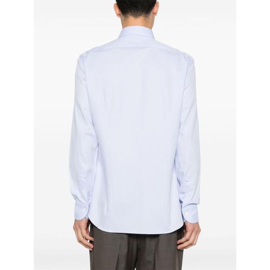  마짜렐리 긴팔 셔츠 CST 710 B002 BLUE - MAZZARELLI