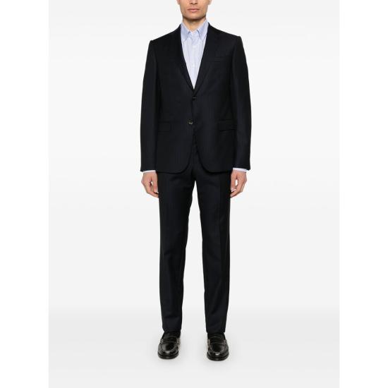  마짜렐리 긴팔 셔츠 CST 709 B054 BLUE - MAZZARELLI