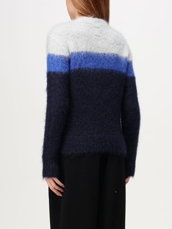 24FW 엠포리오 아르마니 스웨터 6D2MXW2M81Z F926 Blue - EMPORIO ARMANI