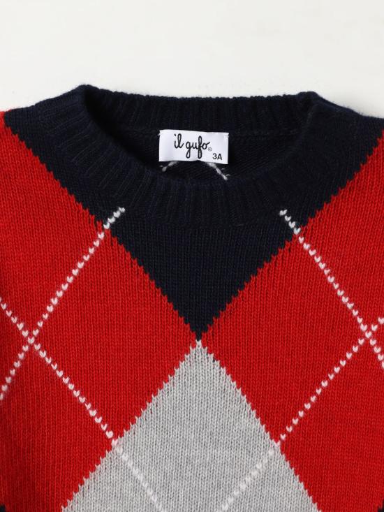 25FW [키즈] 일 구포 풀오버 MA462EM220 4939 Blue - IL GUFO