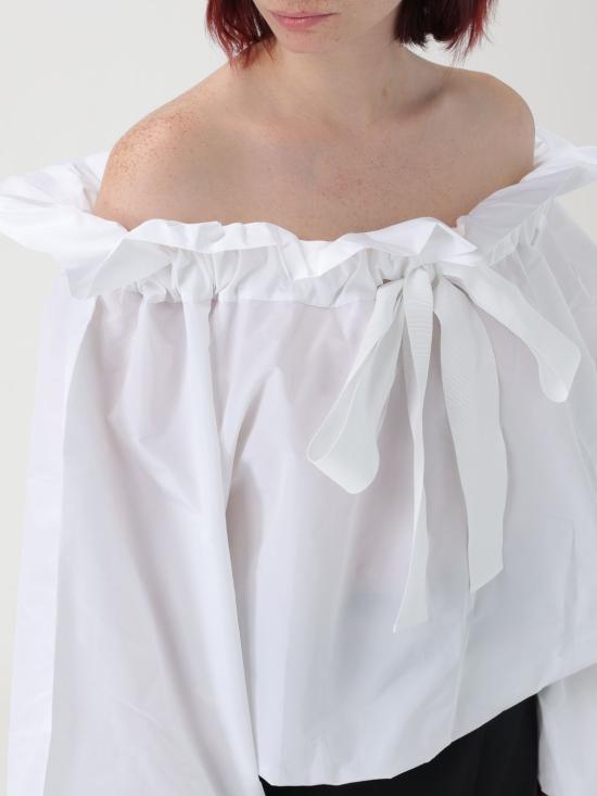  파투 블라우스 TO0170011 001W White - PATOU