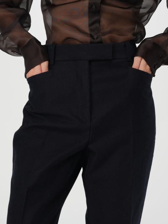 24FW 톰포드 스트레이트 팬츠 PAW589FAX1301 HB920 Blue - TOMFORD